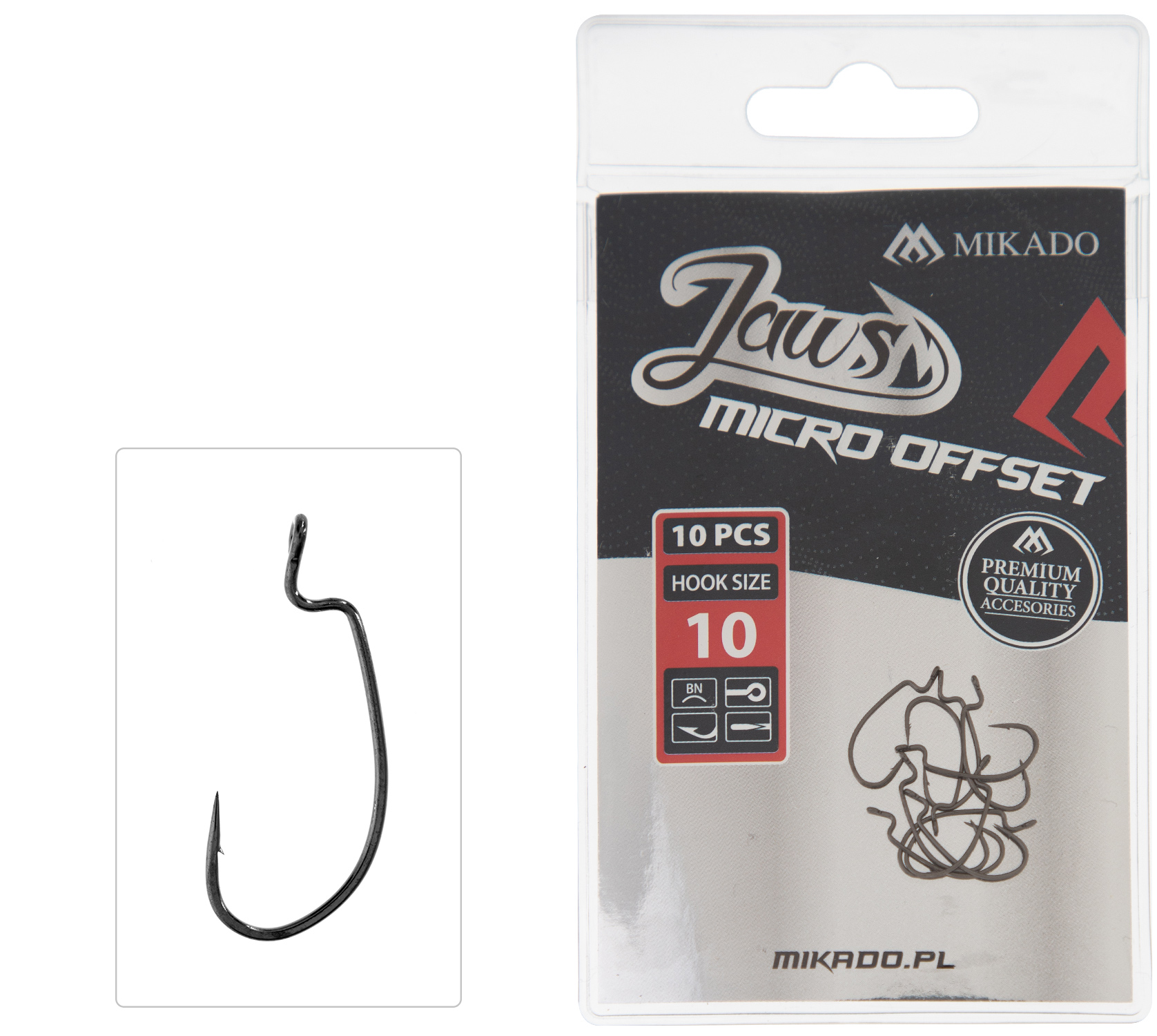 Mikado Jaws Micro Offset Haken