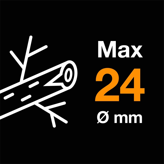 Fiskars P741 Plus PowerLever Amboss-Gartenschere