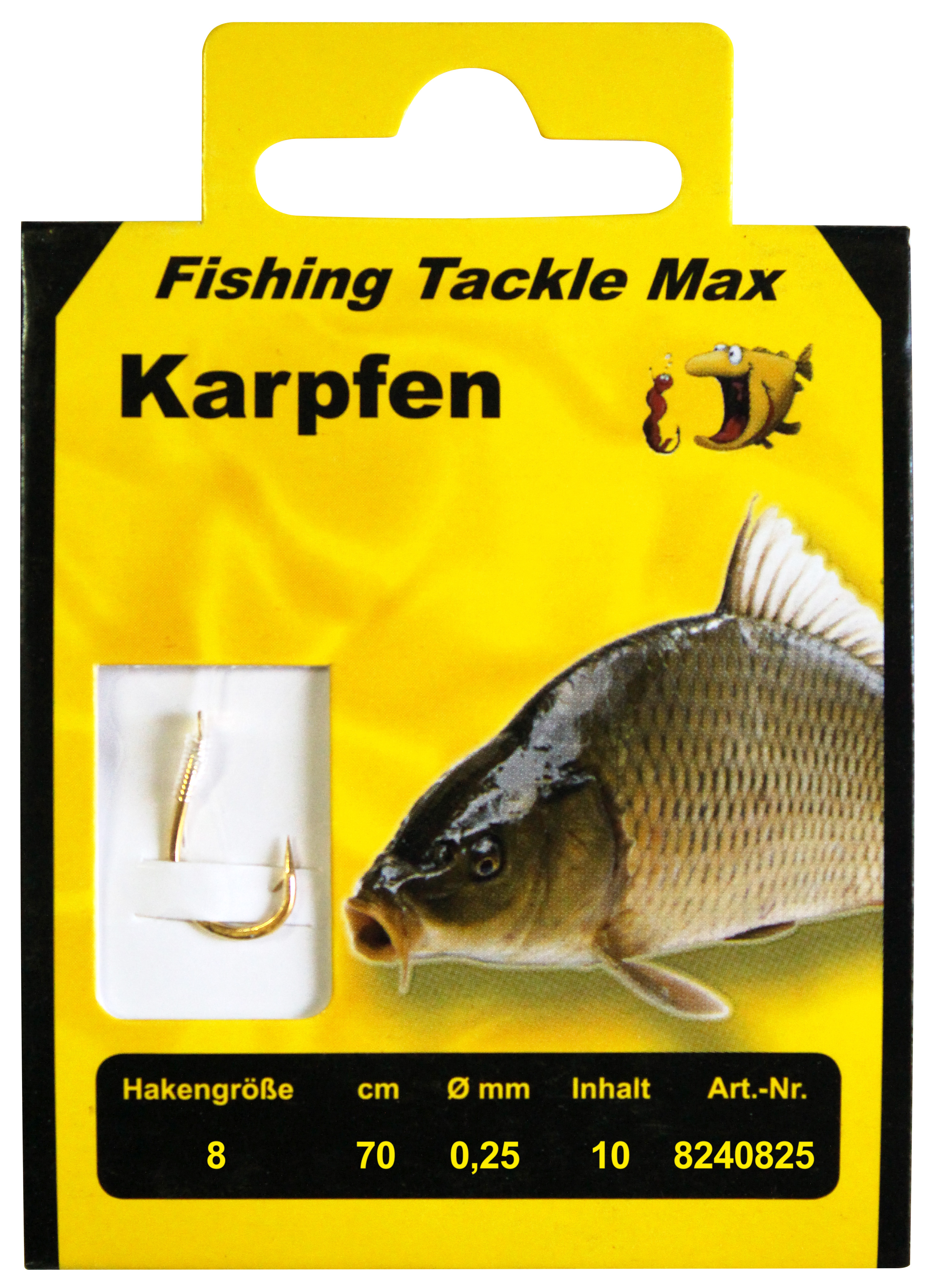 FTM Karpfen-Haken gebunden - 70 cm Vorfach