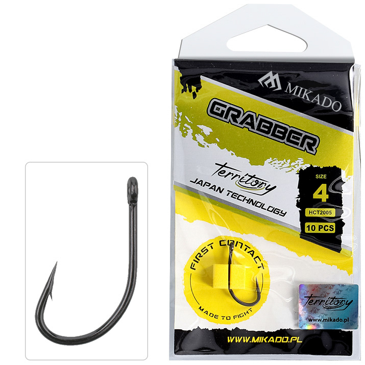 Mikado Territory Grabber Karpfenhaken teflonbeschichtet