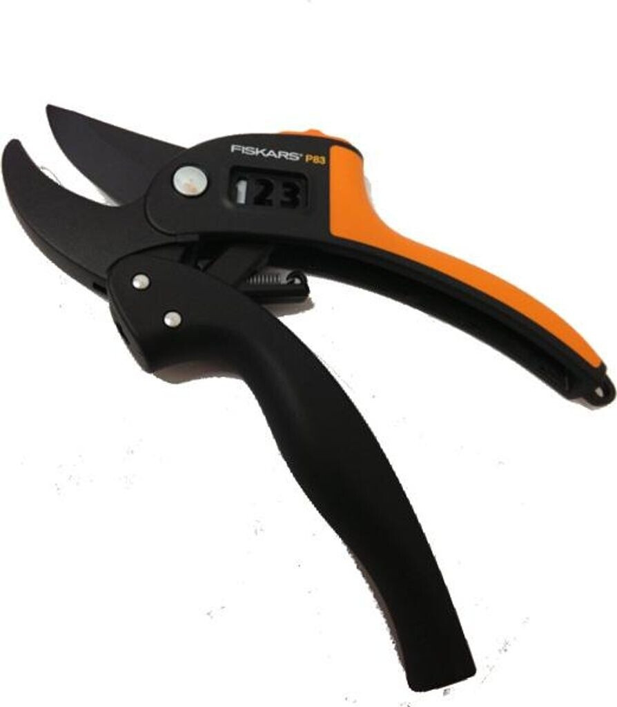 Fiskars P83 PowerStep Amboss-Gartenschere