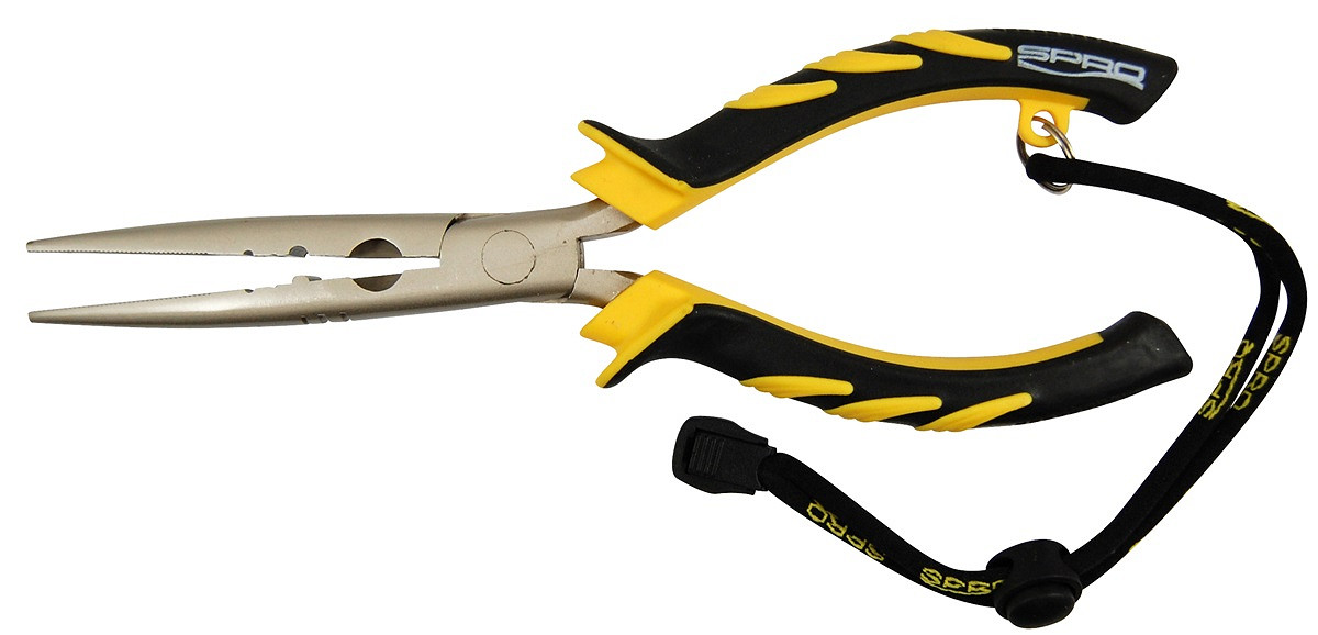 SPRO Bent Long Nose Pliers 23 cm Spitzzange gebogen