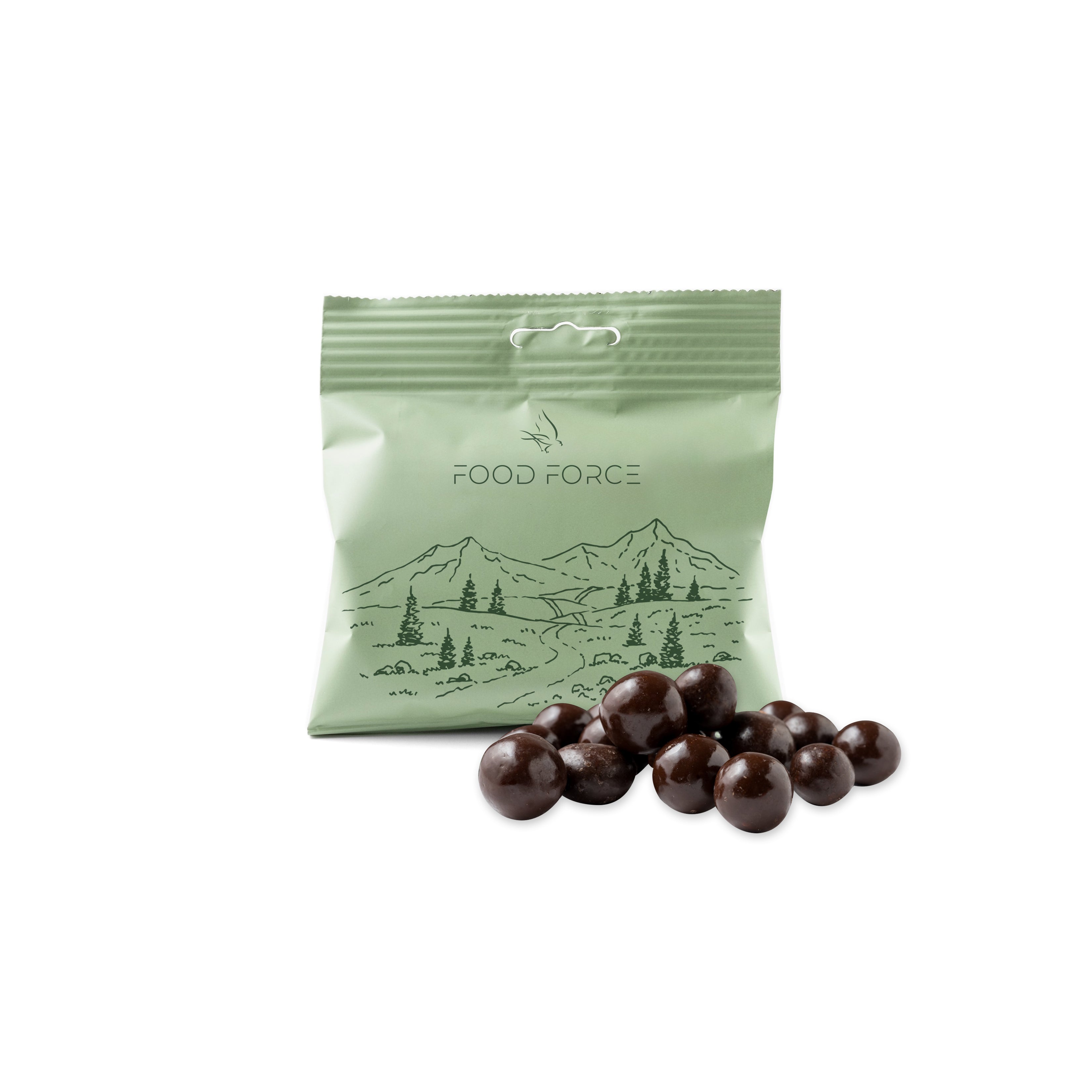 Food Force Kirsche in dunkler Schokolade 50 g