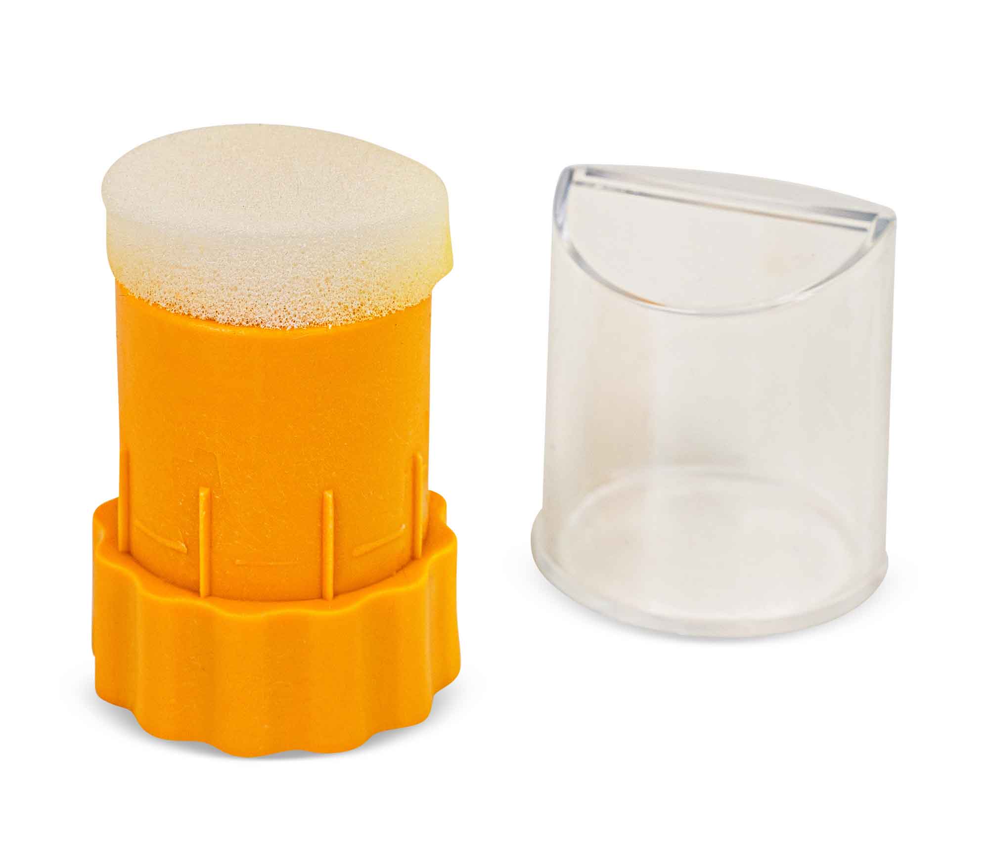 HOBBEE Zeichengerät mit Schlitzöffnung orange