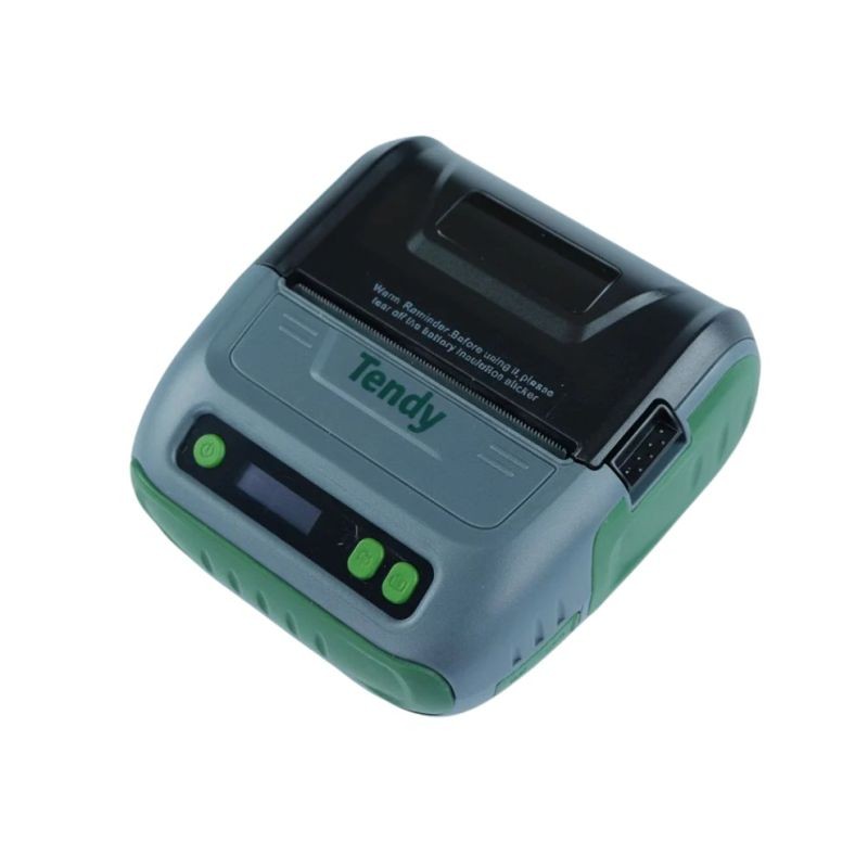 Tendy Scriptor Etikettendrucker Grau-Grün, Thermodruck, Bluetooth, mit App
