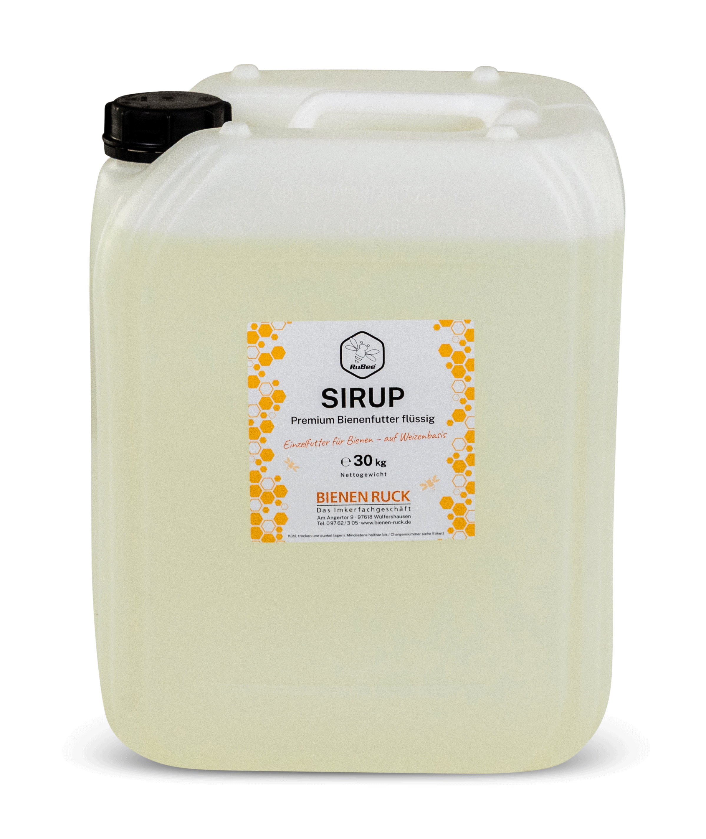 RuBee Bienenfuttersirup 30 kg Kanister