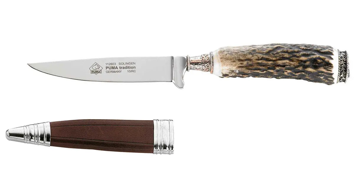 Puma Tradition Jagdmesser – Hirschhorn, Made in Germany