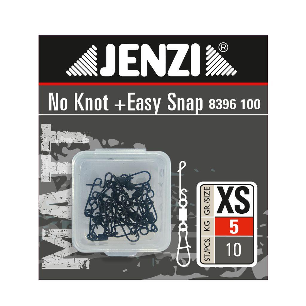 Jenzi Easy Snap mit Wirbel No-Knot