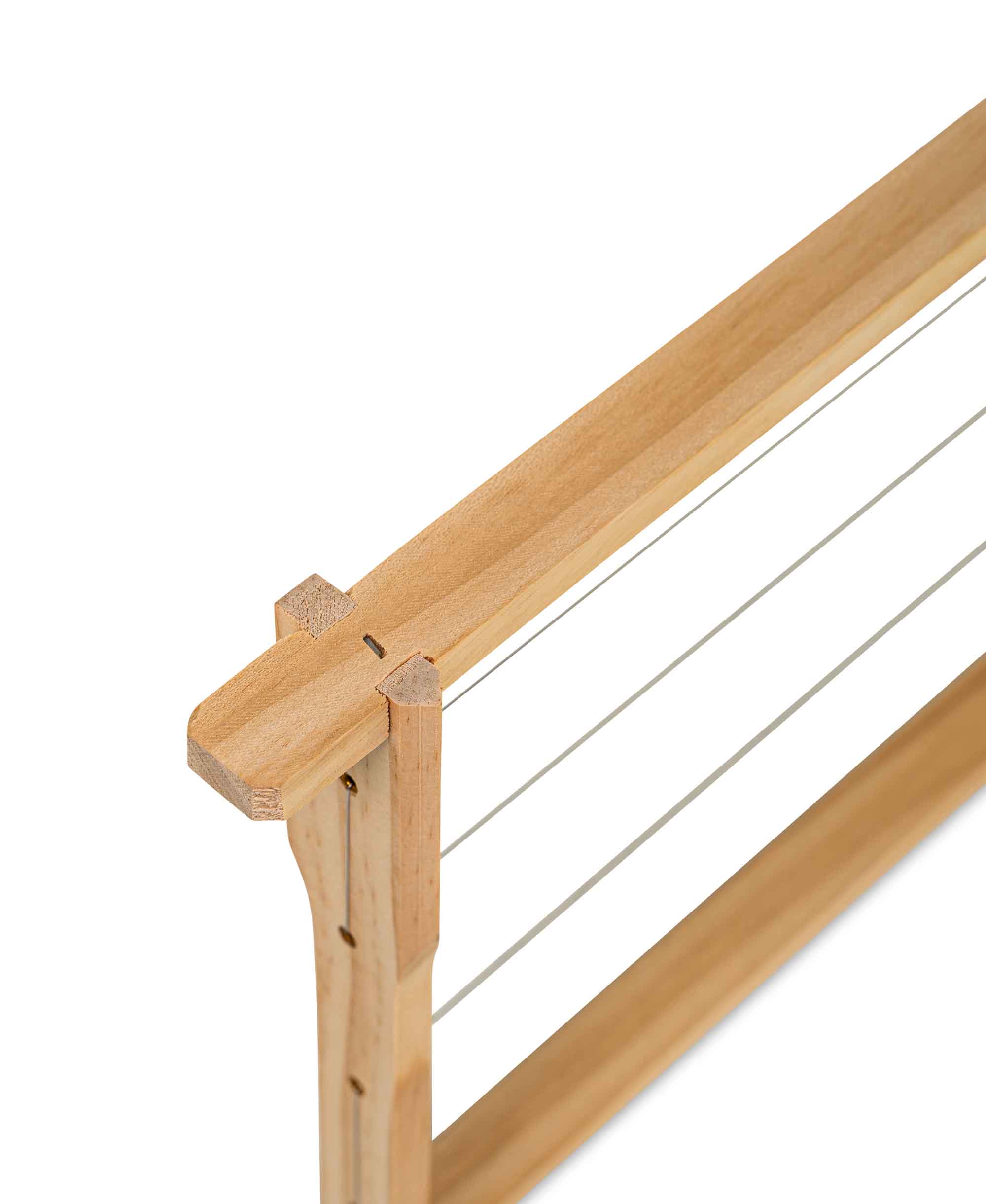 RuBee® Zander-Rähmchen mit spitzen Seitenteilen, quer gedrahtet