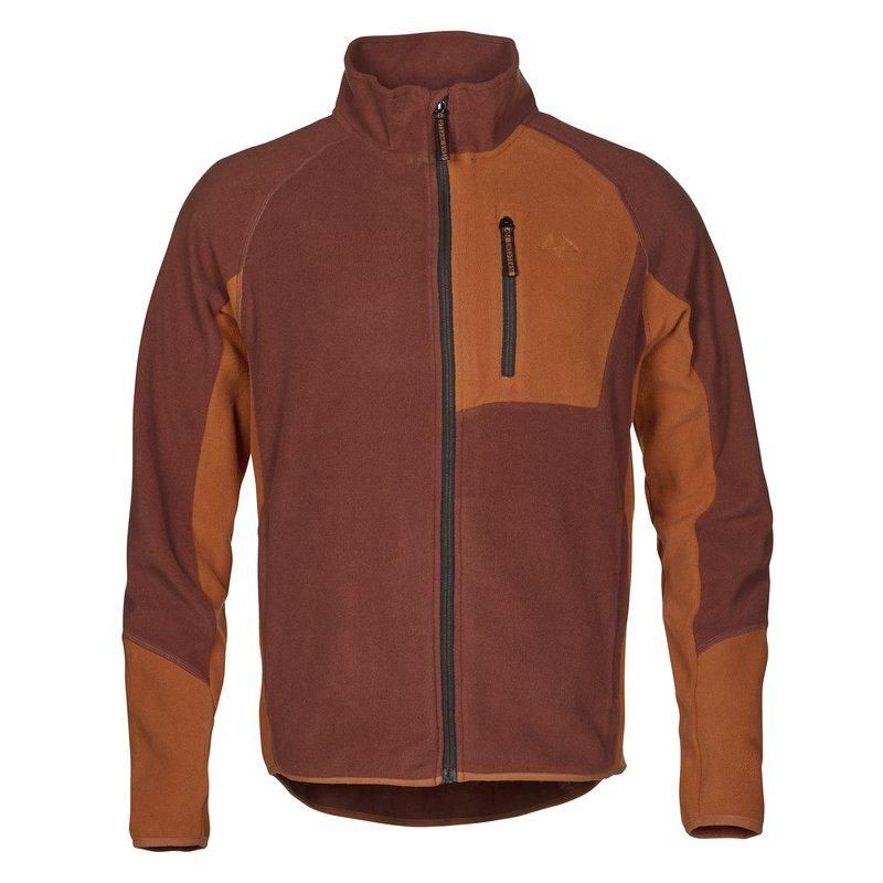 Swedteam Herren Sweaterjacke Ultra Dark Orange