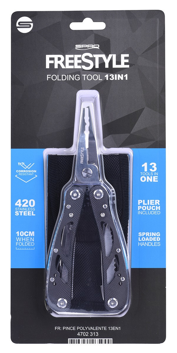 SPRO Freestyle Folding Tool 13in1 Klappwerkzeug