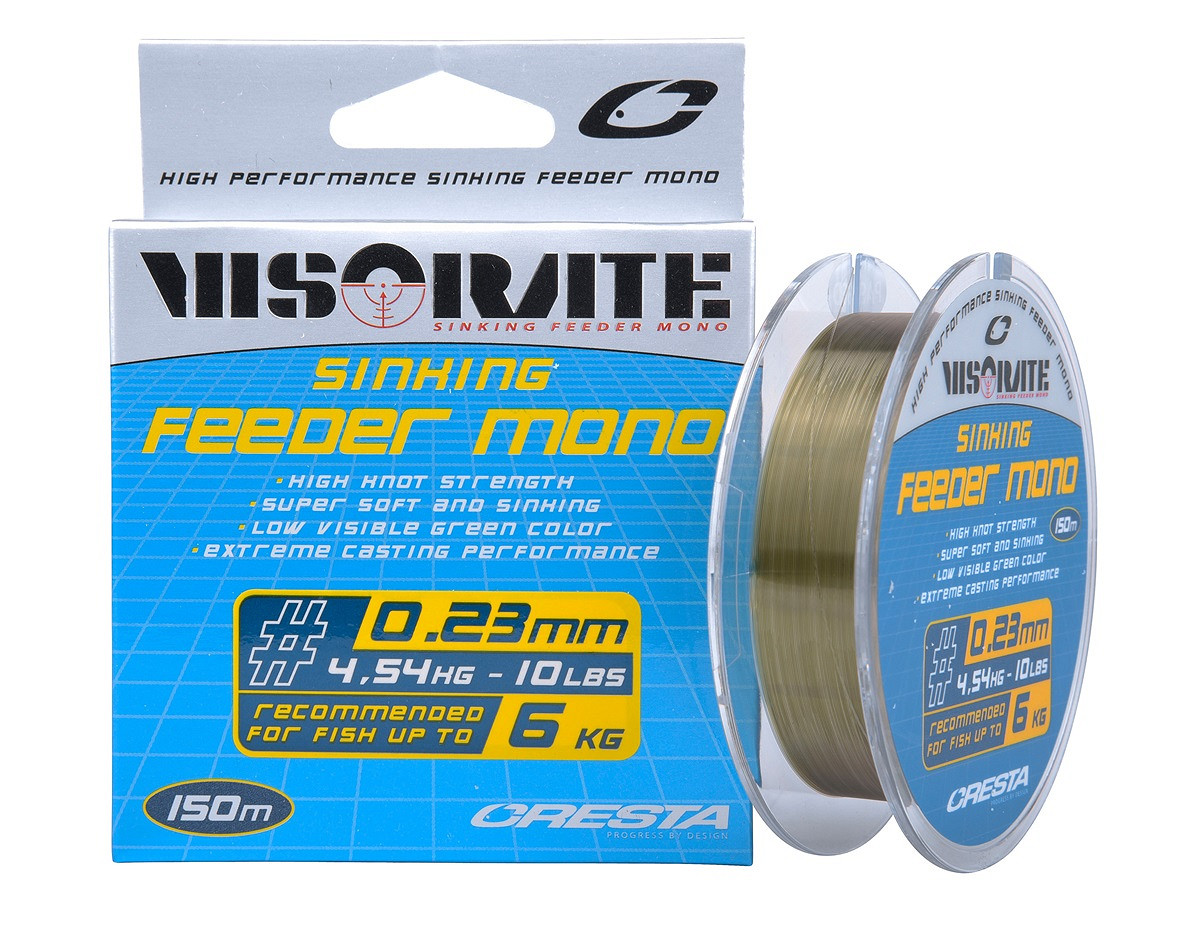 Cresta Visorate Sinking Feeder Mono Angelschnur