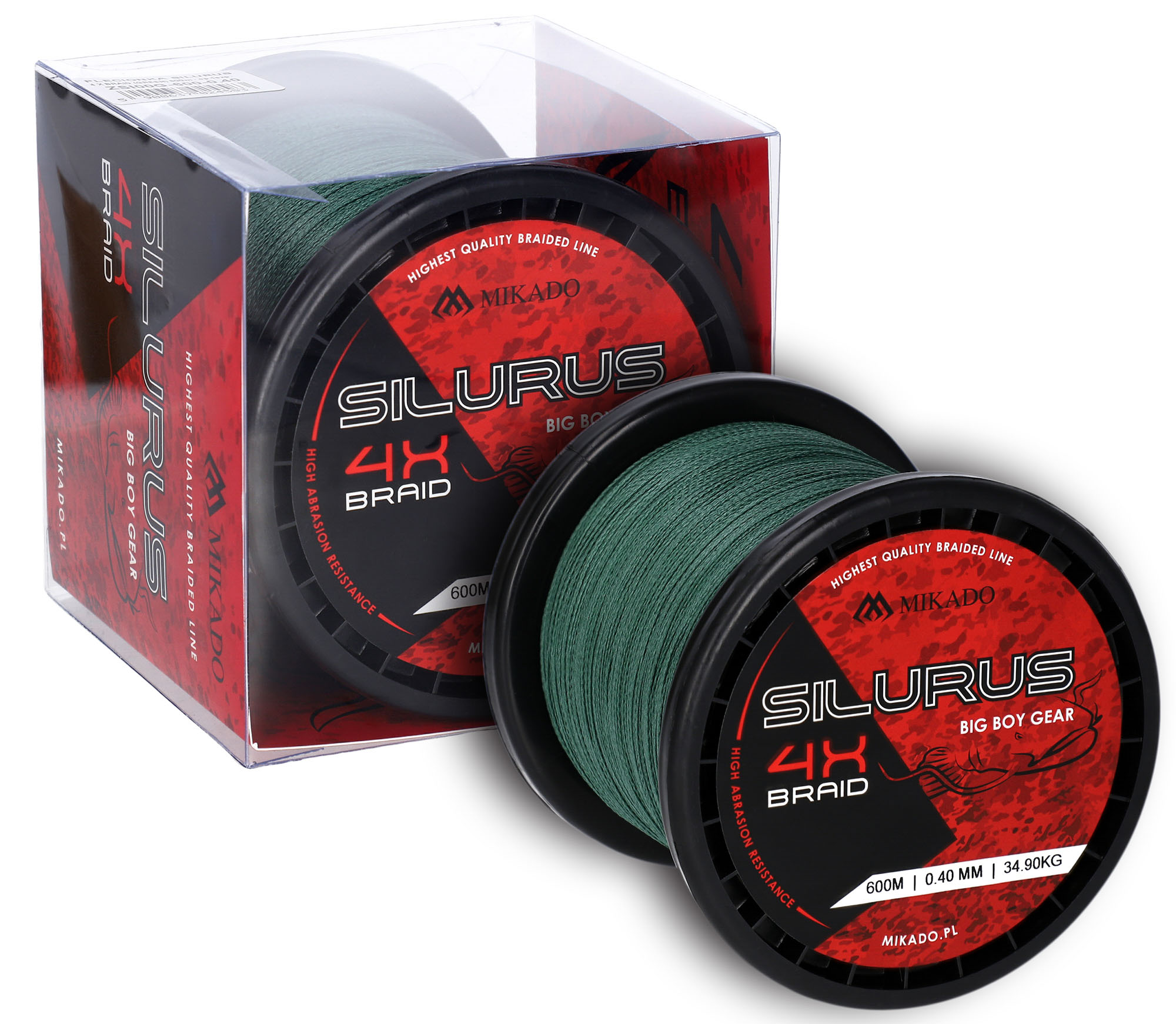 Mikado Silurus 4X Braid 600 m