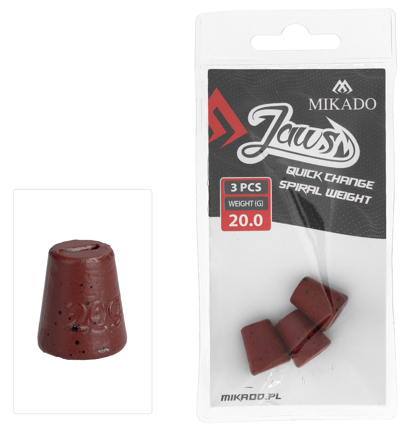 Mikado Jaws Quick Change Austauschgewicht