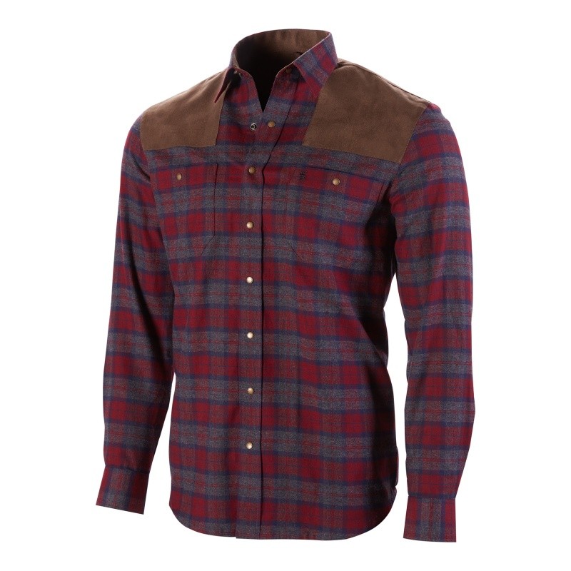 Browning Herren Hemd, FREDERICK, rot