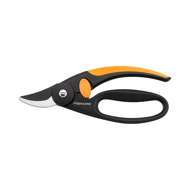 Fiskars P44 Bypass-Gartenschere Elegance FingerLoop ergonomisch für frische Zweige bis 24 mm