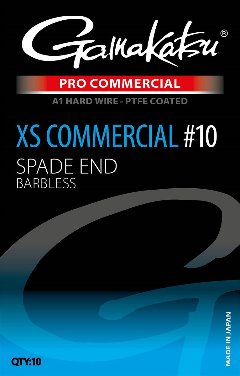 Gamakatsu Pro Commercial XS Commercial Spade Feederhaken – 8 Stück