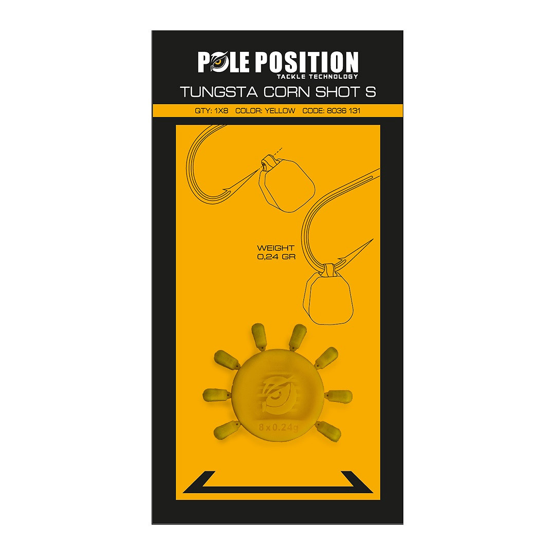Pole Position Tungsta Corn Shot Tungsten-Schrot – 8 Stück