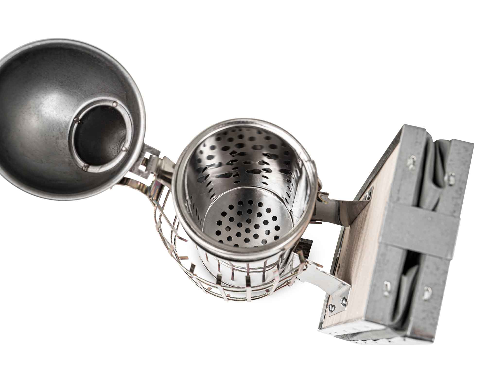 Bienen Ruck Smoker mit Innenbehälter Edelstahl Ø10 cm