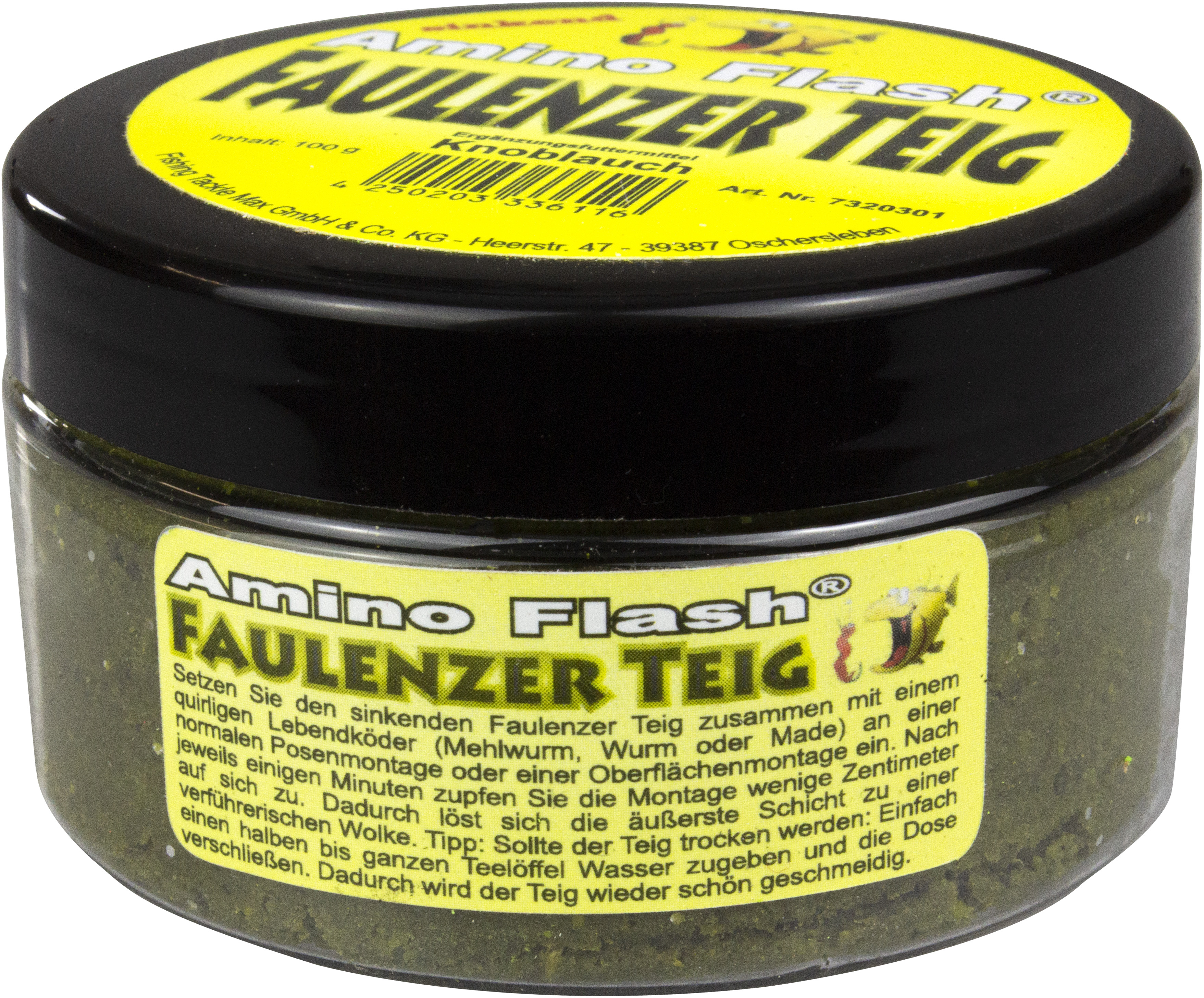 FTM Amino Flash Faulenzer Teig - Knoblauch grün - 100g