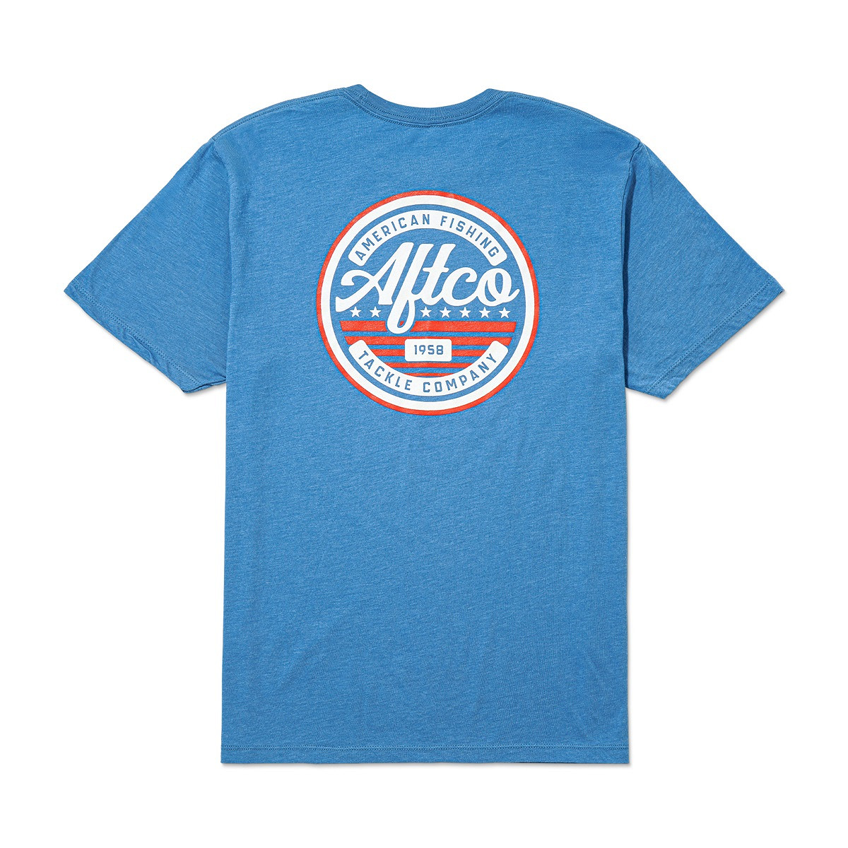 AFTCO United T-Shirt Azure Heather