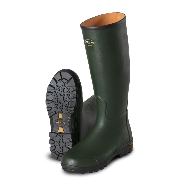 ARXUS Gummistiefel Mono Naturkautschuk mit Poly-Baumwollfutter