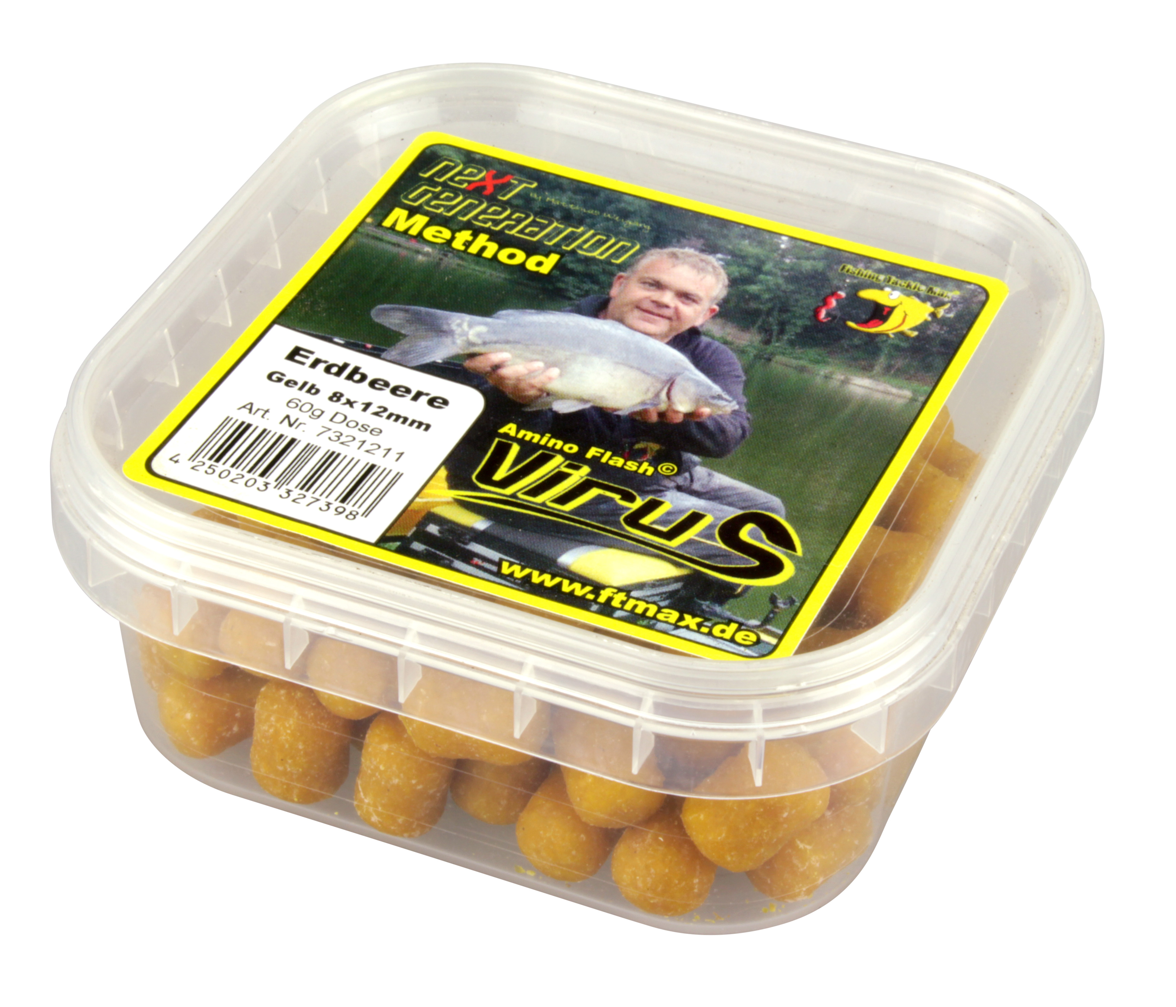 FTM Next Generation Method Virus Bandboilie Erdbeer 8x12mm