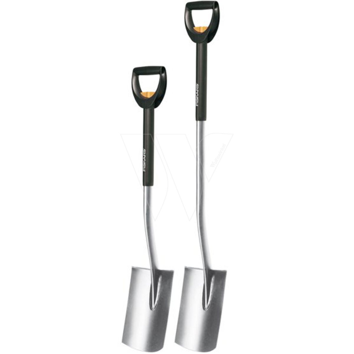 Fiskars SmartFit Teleskop-Spaten rund 105–125 cm