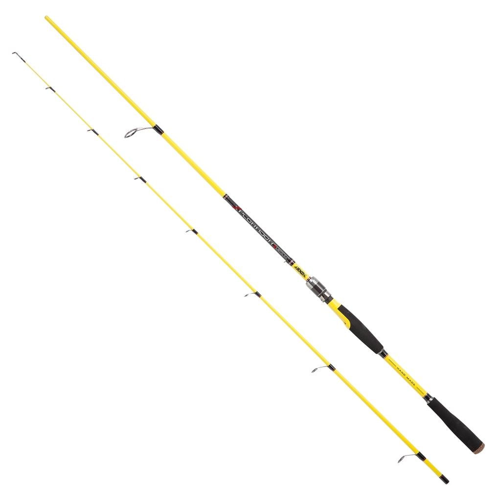 Jenzi Xplorador Spinnrute 2,10 m 10-30 g – 100% Carbon, 2-teilig