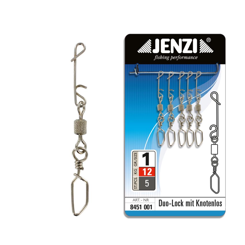 Jenzi No-Knot-Verbinder mit Wirbel
