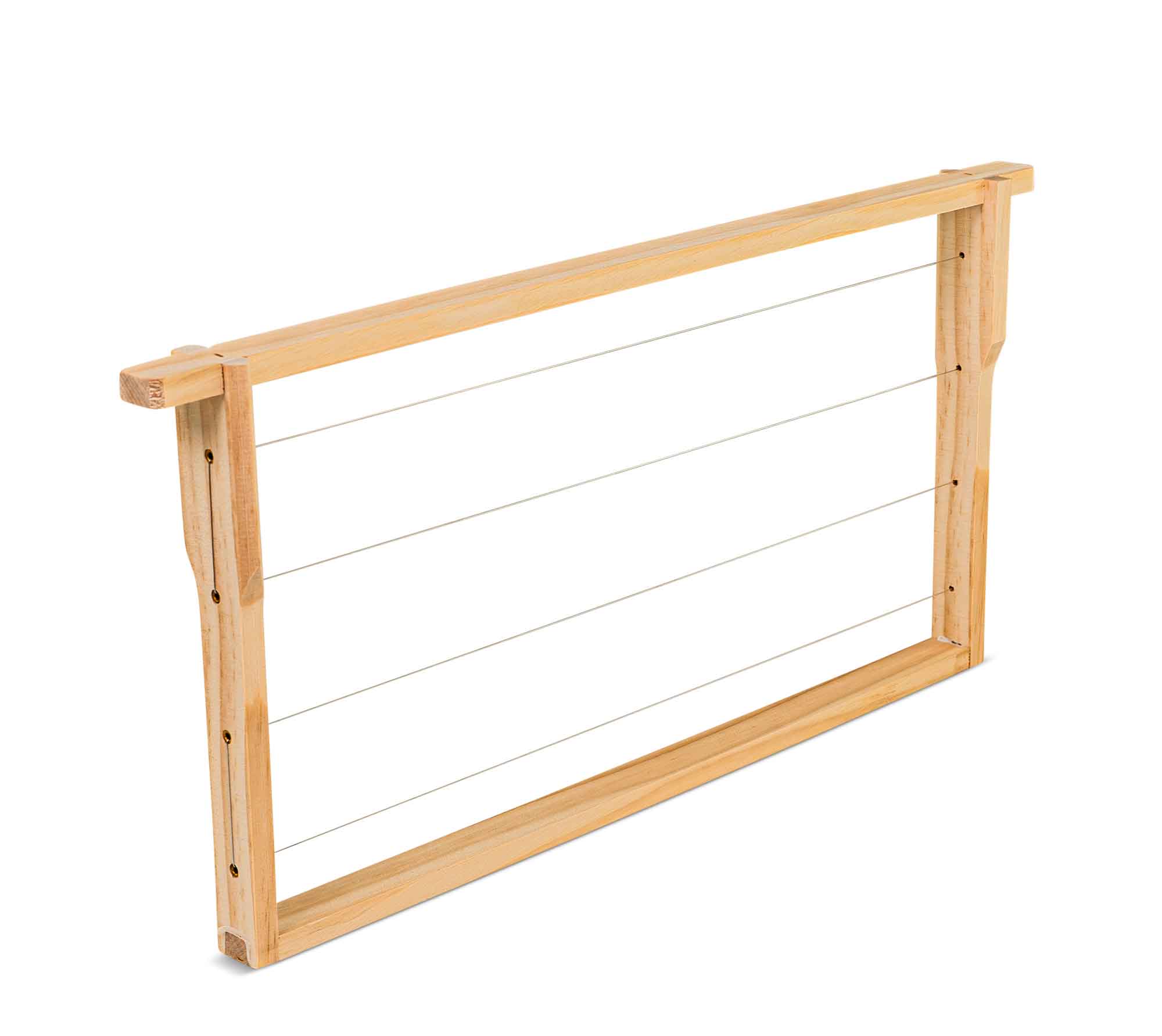 RuBee® Zander-Rähmchen mit spitzen Seitenteilen, quer gedrahtet
