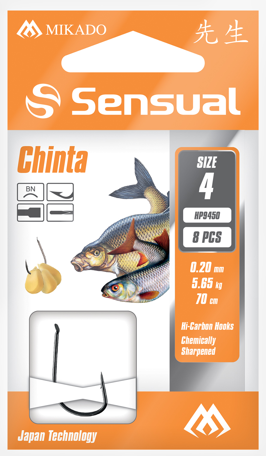 Mikado Sensual Chinta gebundene Haken