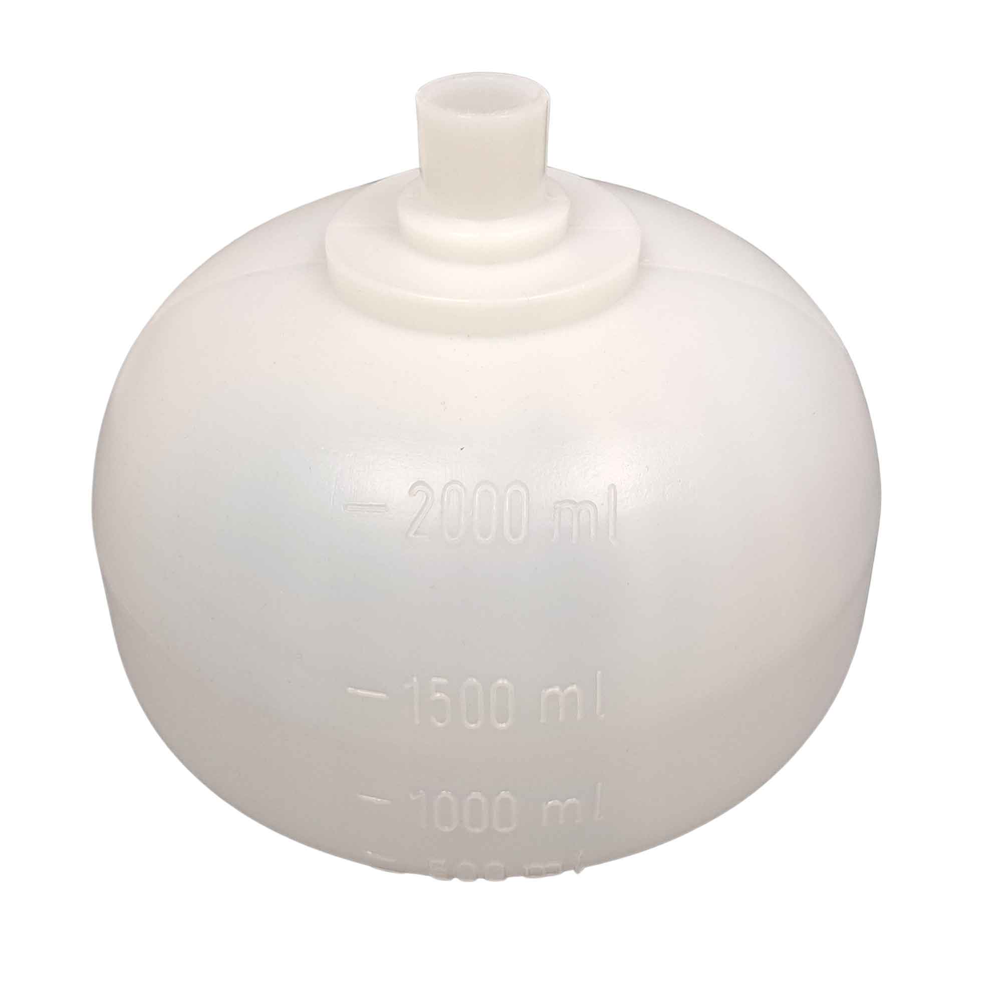 Futterballon mit Skala bis 2000 ml