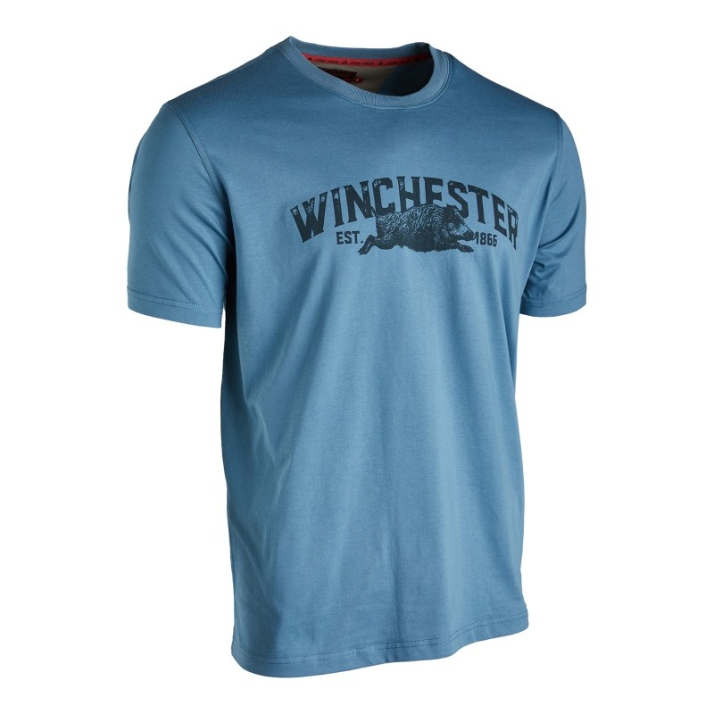 Winchester T-Shirt, SS, VERMONT, blau