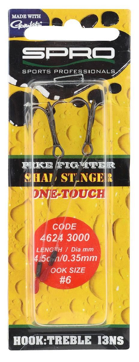 SPRO One-Touch Fine Stinger Drillingsstinger – 2 Stück
