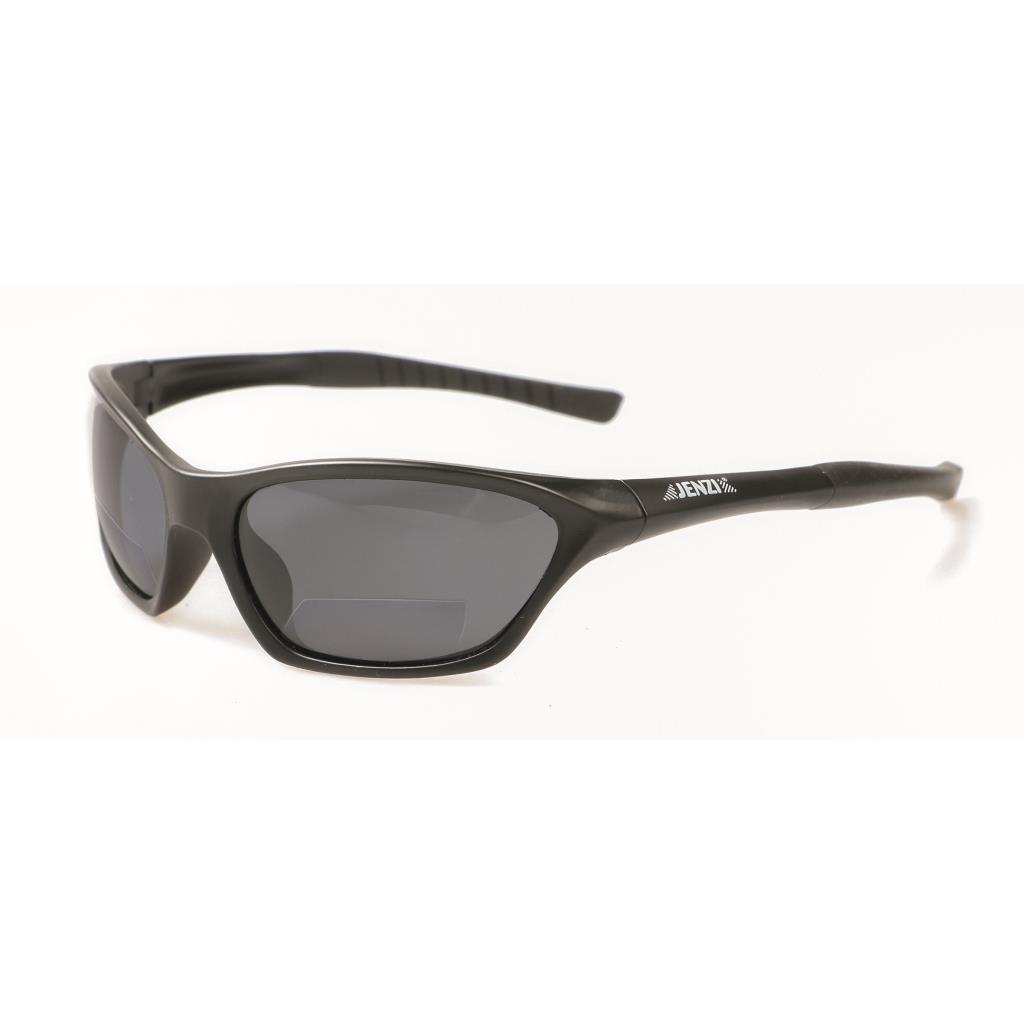 Jenzi Polarisationsbrille mit Lesefeld +2,0 Dioptrien für Angler