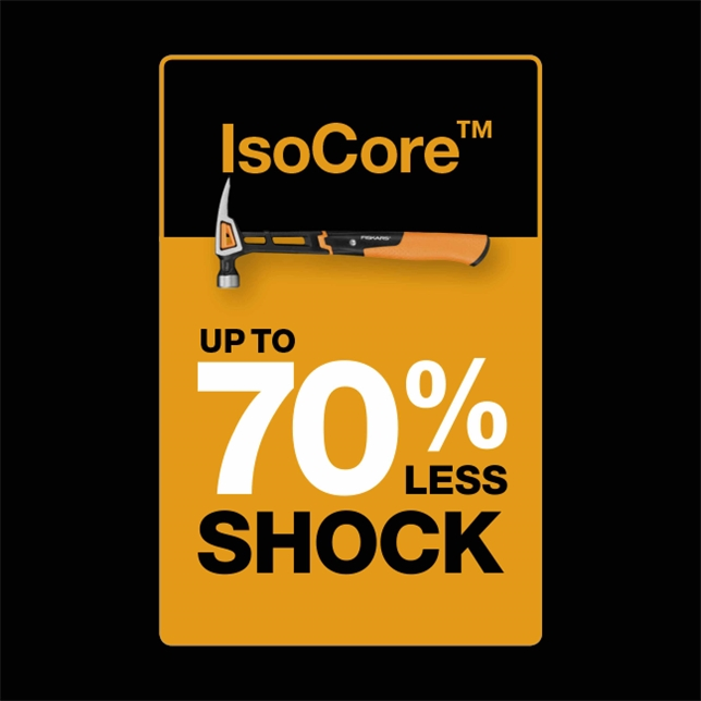 Fiskars IsoCore Schlichthammer M