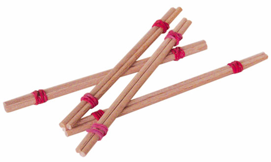 Dochthalter aus Holz