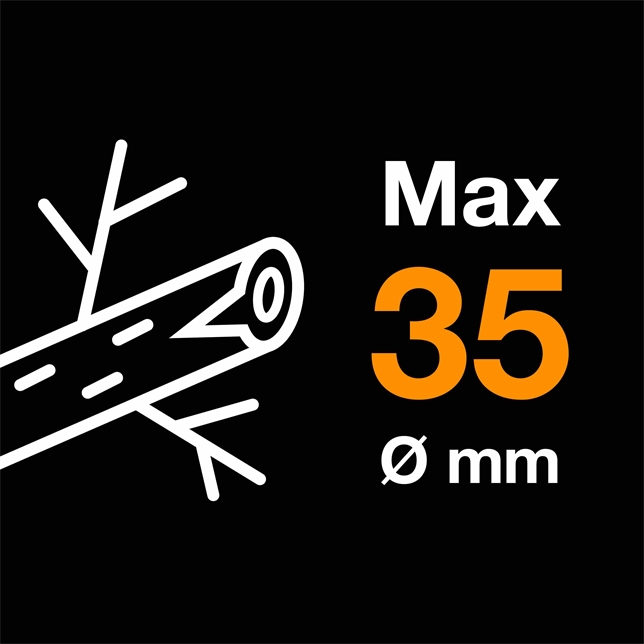 Fiskars L31 PowerGear Amboss-Getriebeastschere