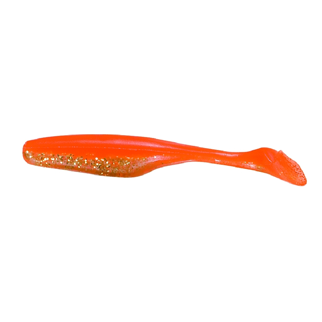 Jenzi River Shad Modell K orange 20 cm Gummifisch für Hecht, Zander und Wels
