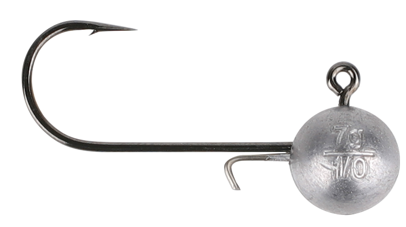Mikado Jaws Classic Eco Jigkopf Bleigrau 3 Stück