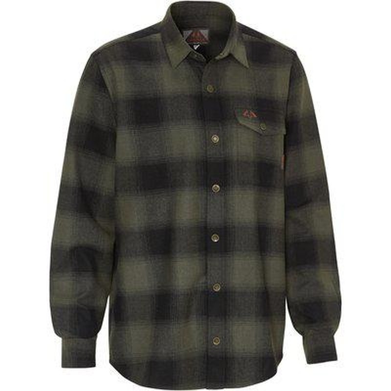 Swedteam Herren Hemd Lynx Wool Green