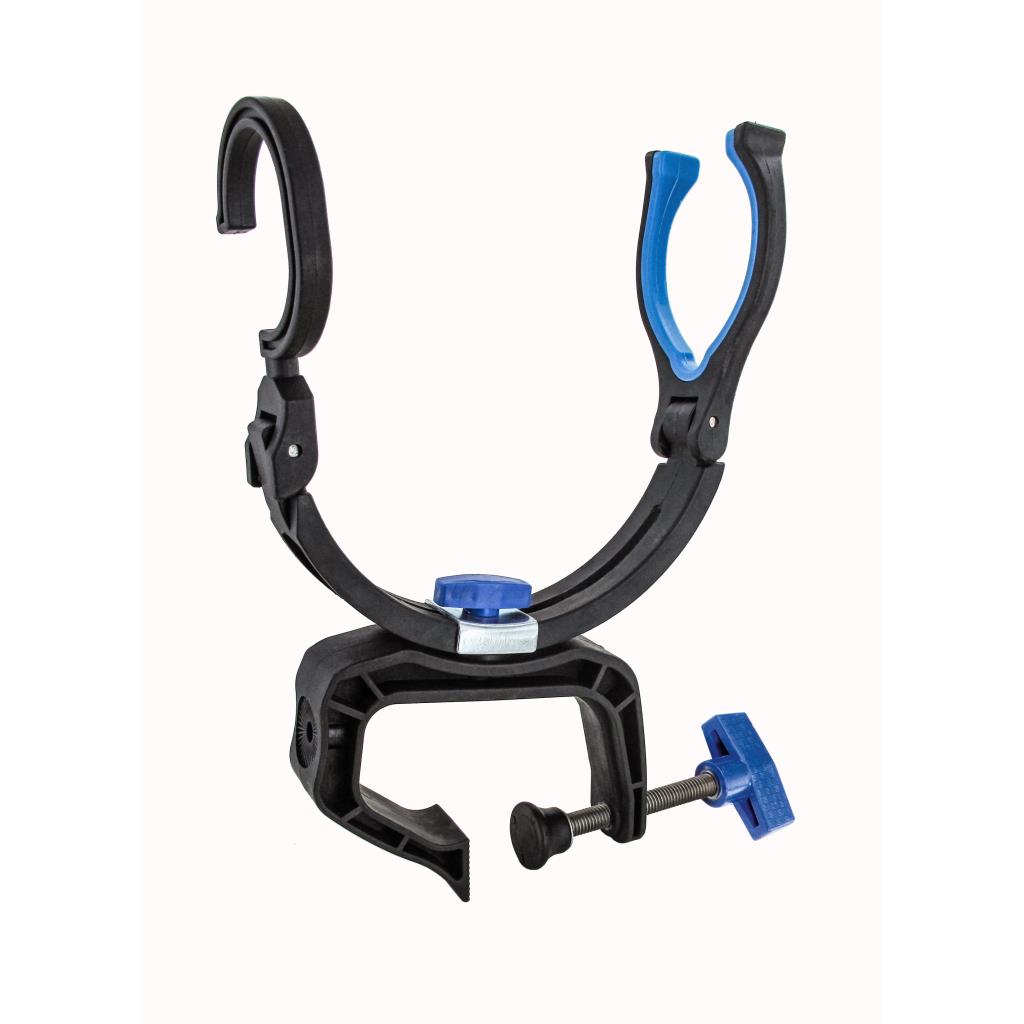 Jenzi Boots-Rutenhalter klappbar – justierbarer Rutenhalter, ca. 20 cm