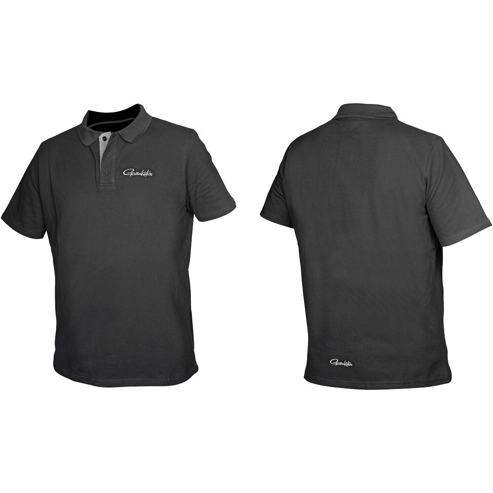 Gamakatsu G-Polo Poloshirt schwarz