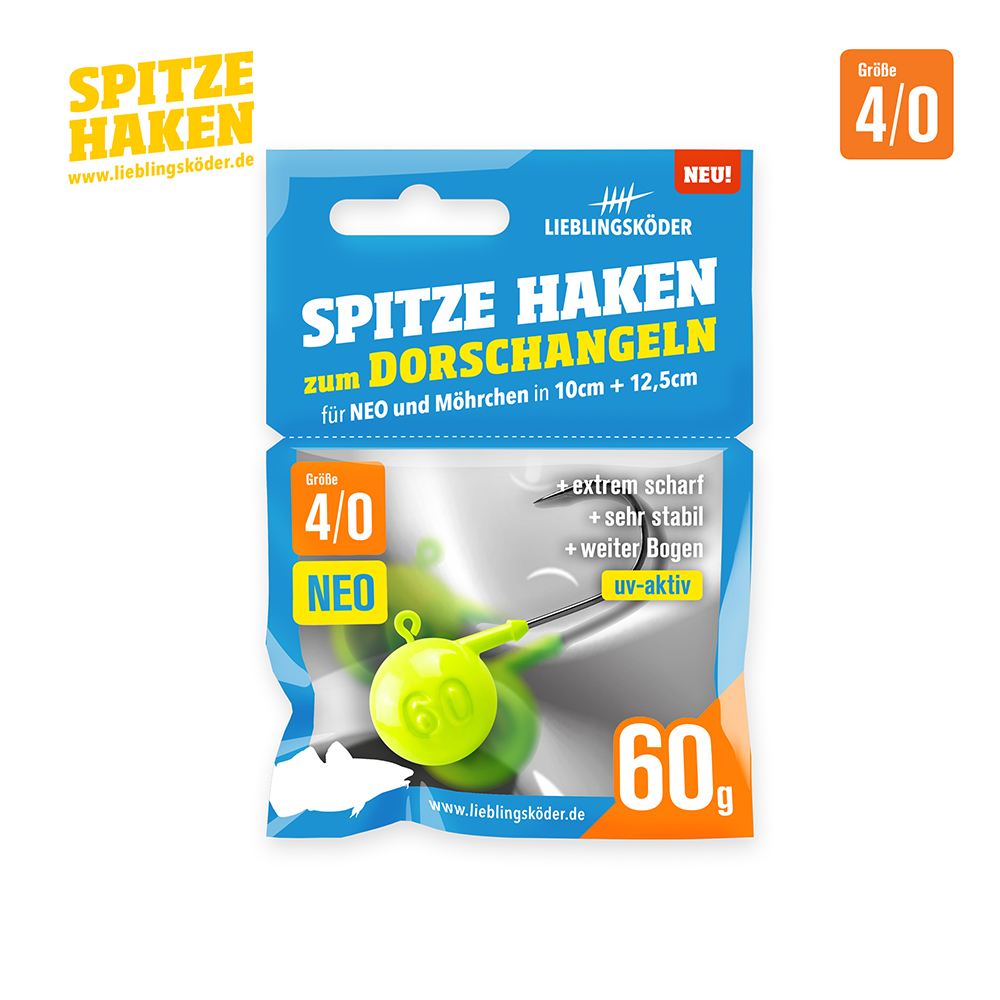 Lieblingsköder Der Spitze Haken 4/0 Neo – Jighaken für Gummiköder