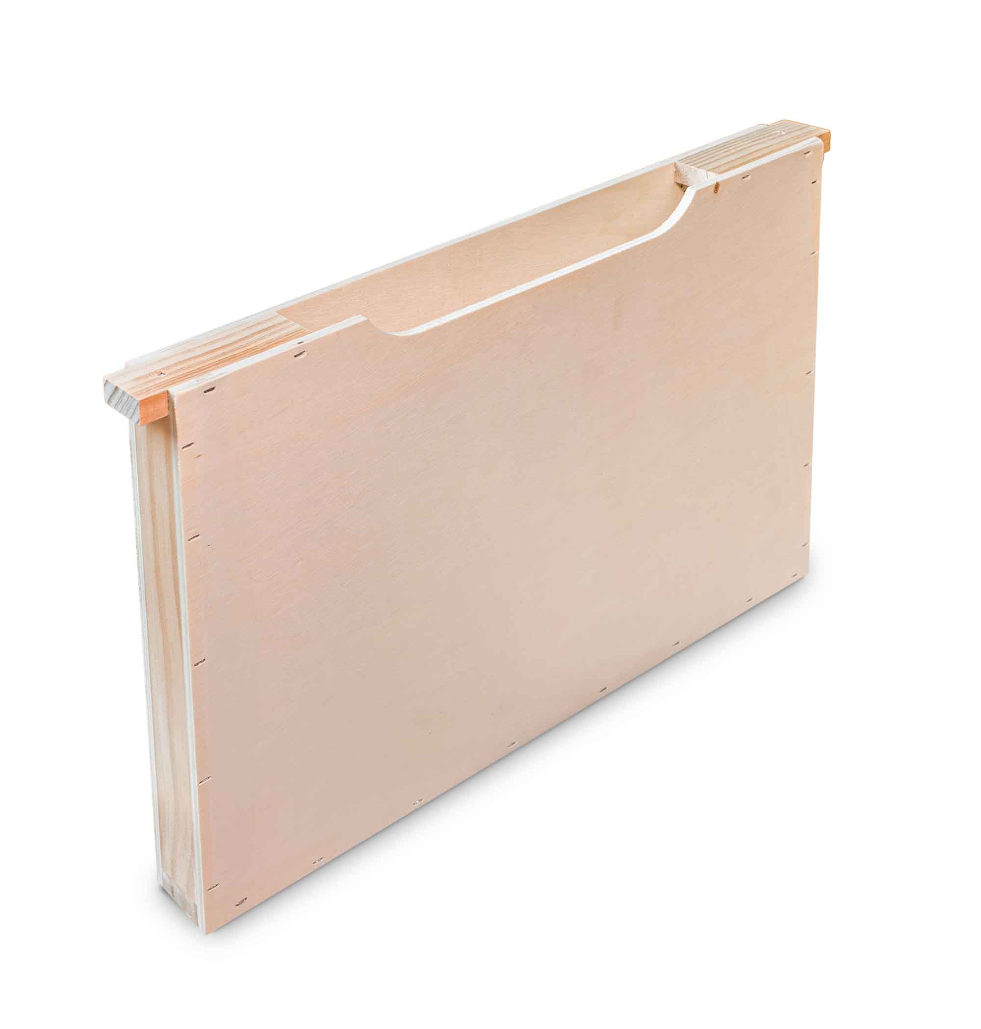 Futtertasche aus Holz