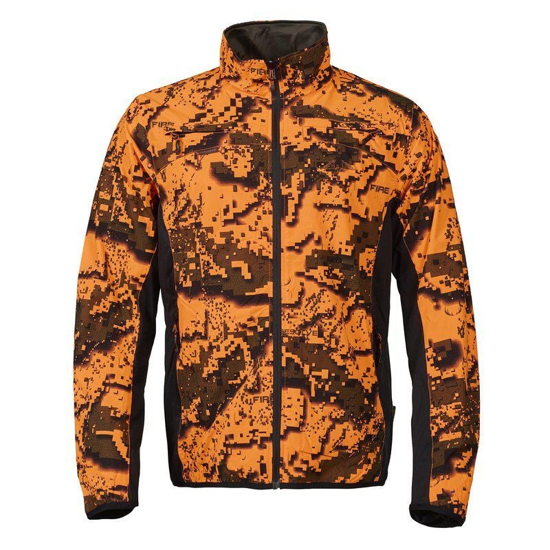 Swedteam Herren Jagdjacke Ridge Pro Reversible RE-ECO Desolve Fire