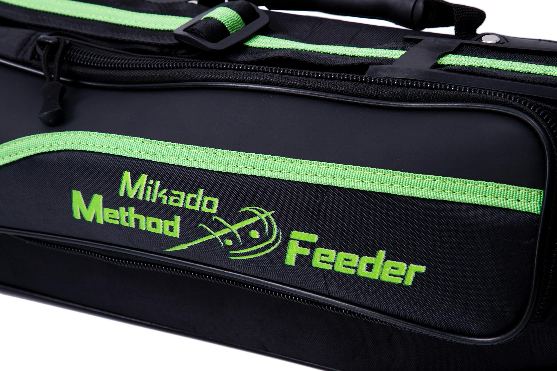Mikado Rutenfutteral Method Feeder 2 Fächer Gepolstert mit Schultergurt