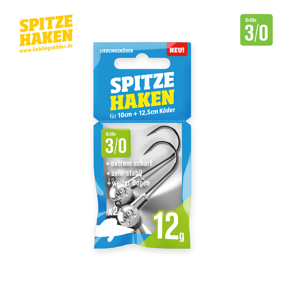 Lieblingsköder Der Spitze Haken 3/0 – Jighaken für Gummiköder