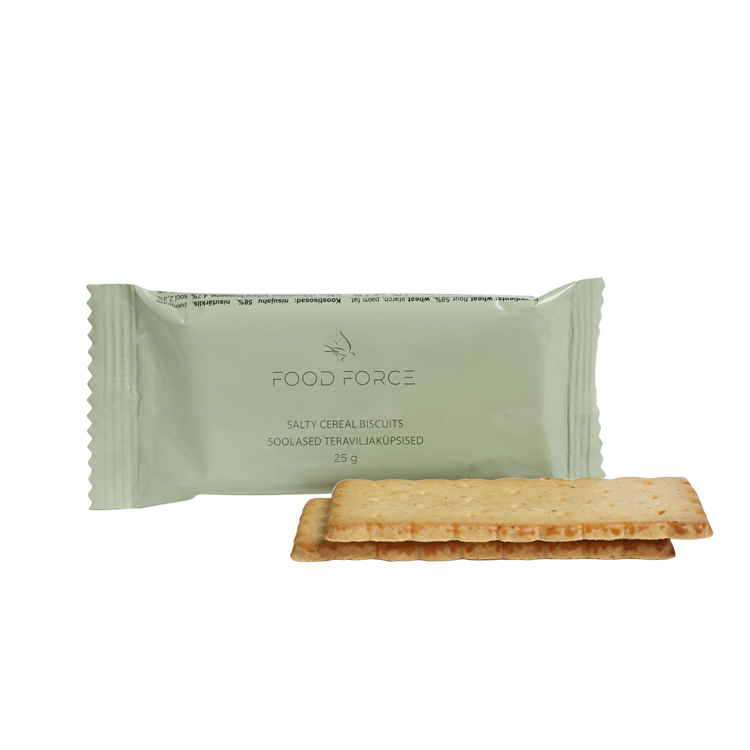 Food Force Salzige Getreidekekse 25 g